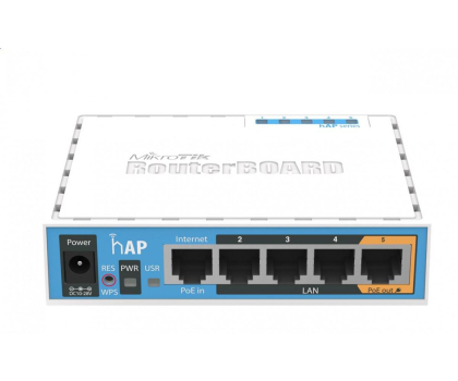 Router MikroTik hAP (300Mb/s b/g/n)